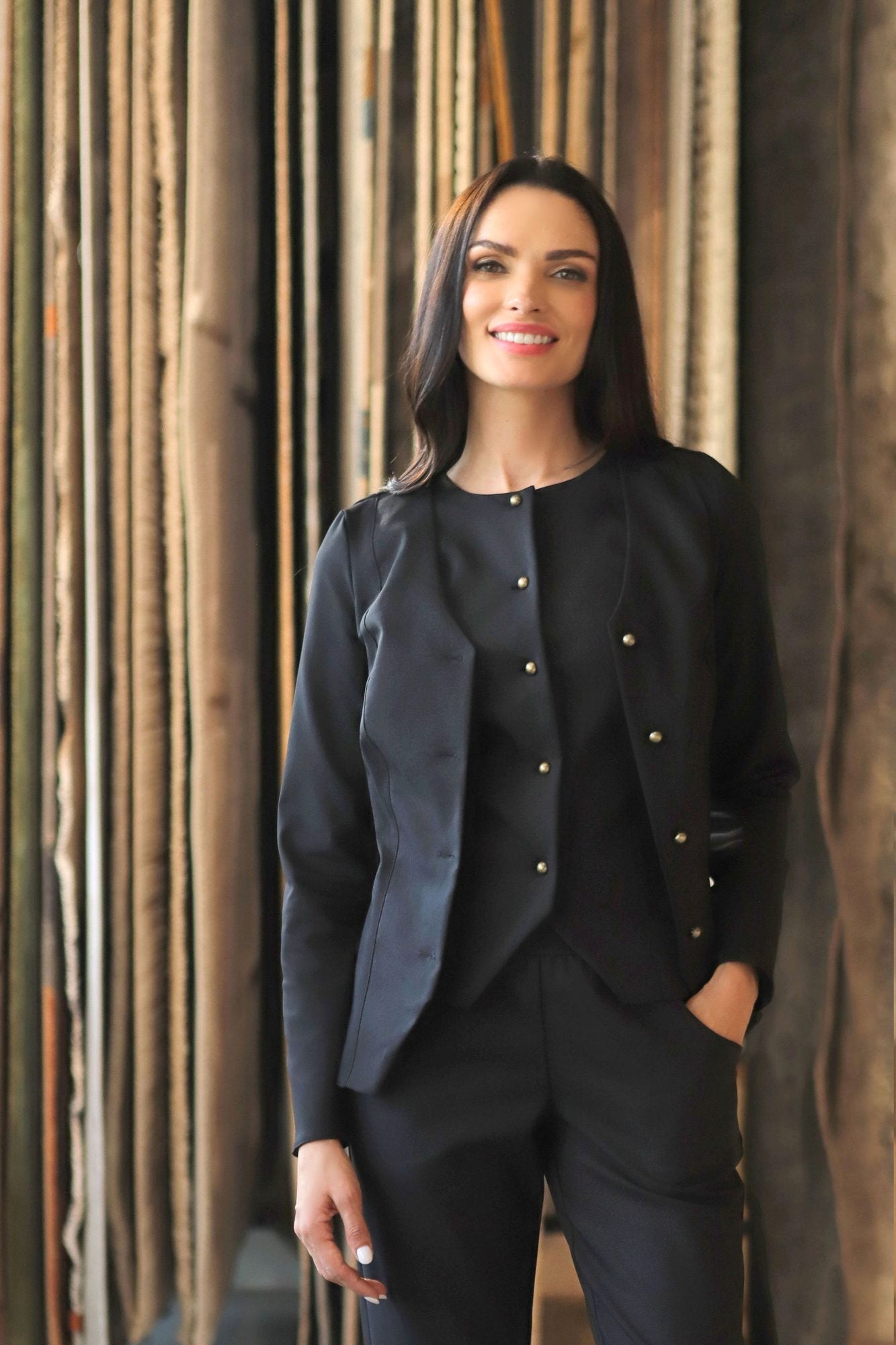 Lega Tailored Blazer Akordas Black